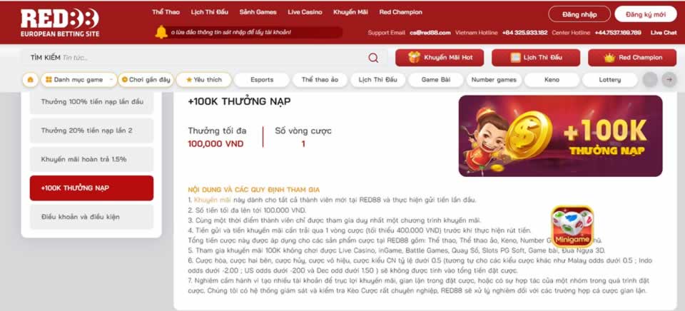 Những điểm chính của giải thưởng 88Vv - 88Vv